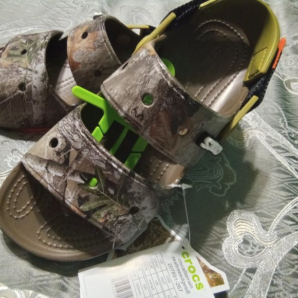 CROCS Shoes - Camo-style Print Crocs
